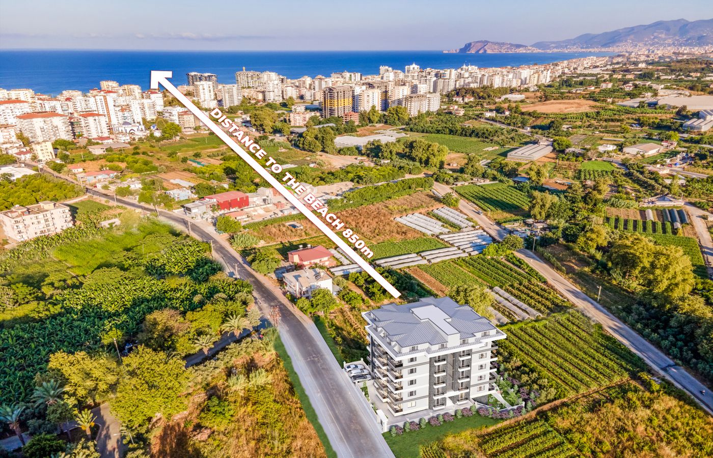 Apartments For Sale in Alanya City Turkey