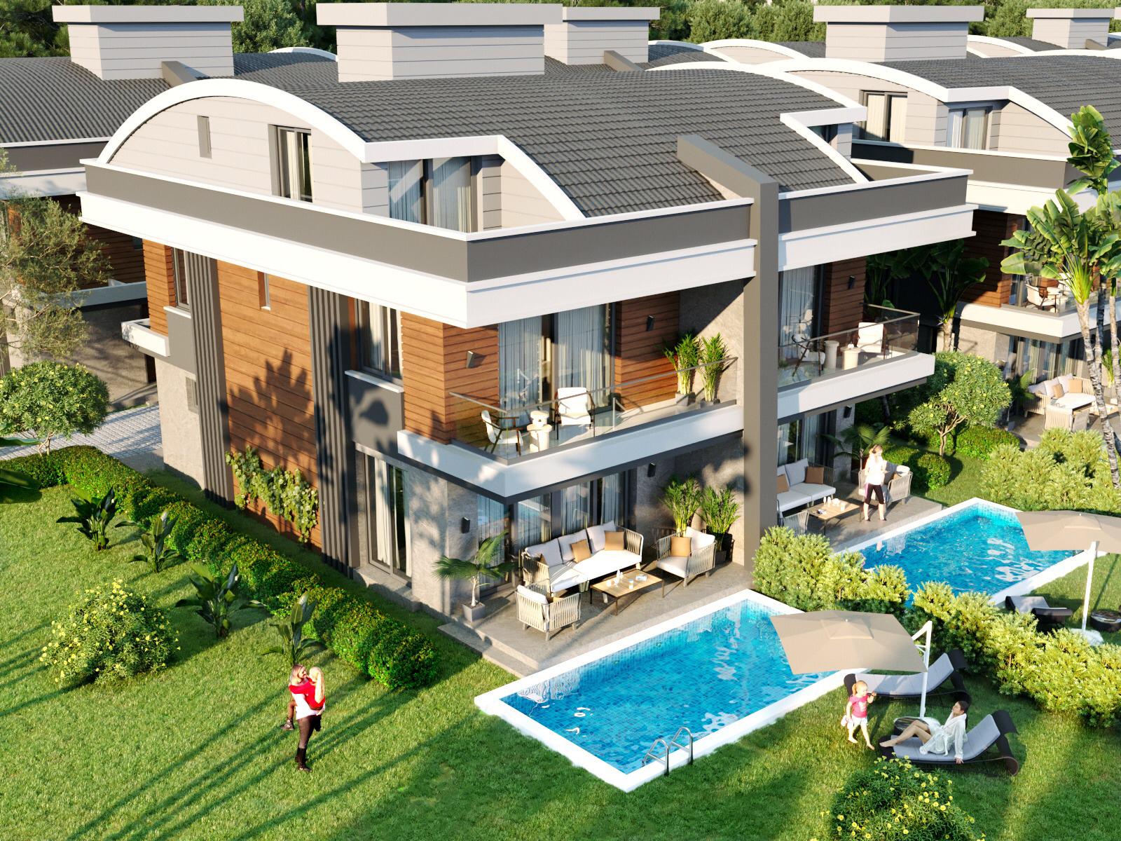 Villas For Sale in Konyaalti area Antalya City