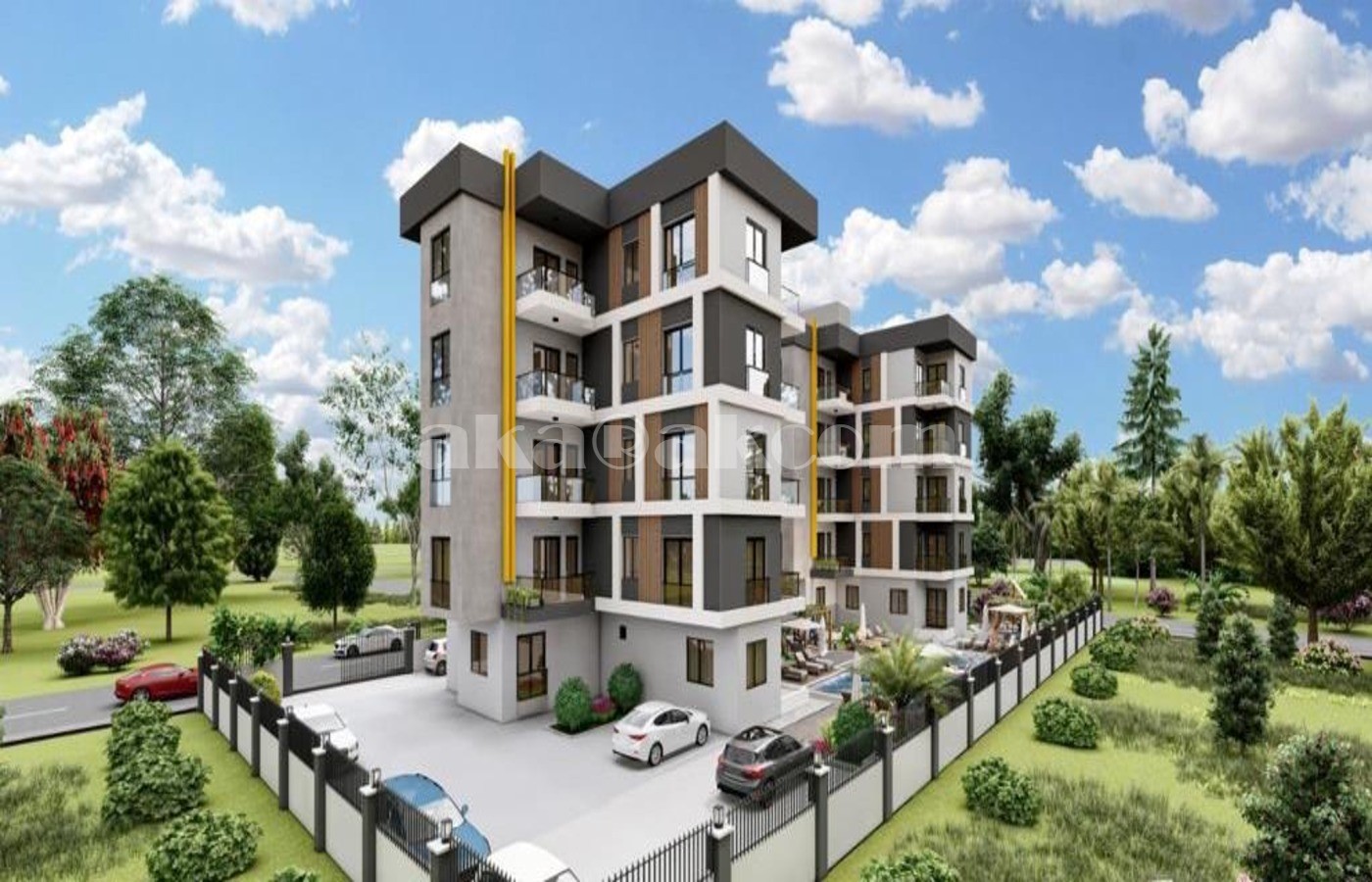 A luxury complex of apartments For Sale in Antalya City | Kepez Antalya